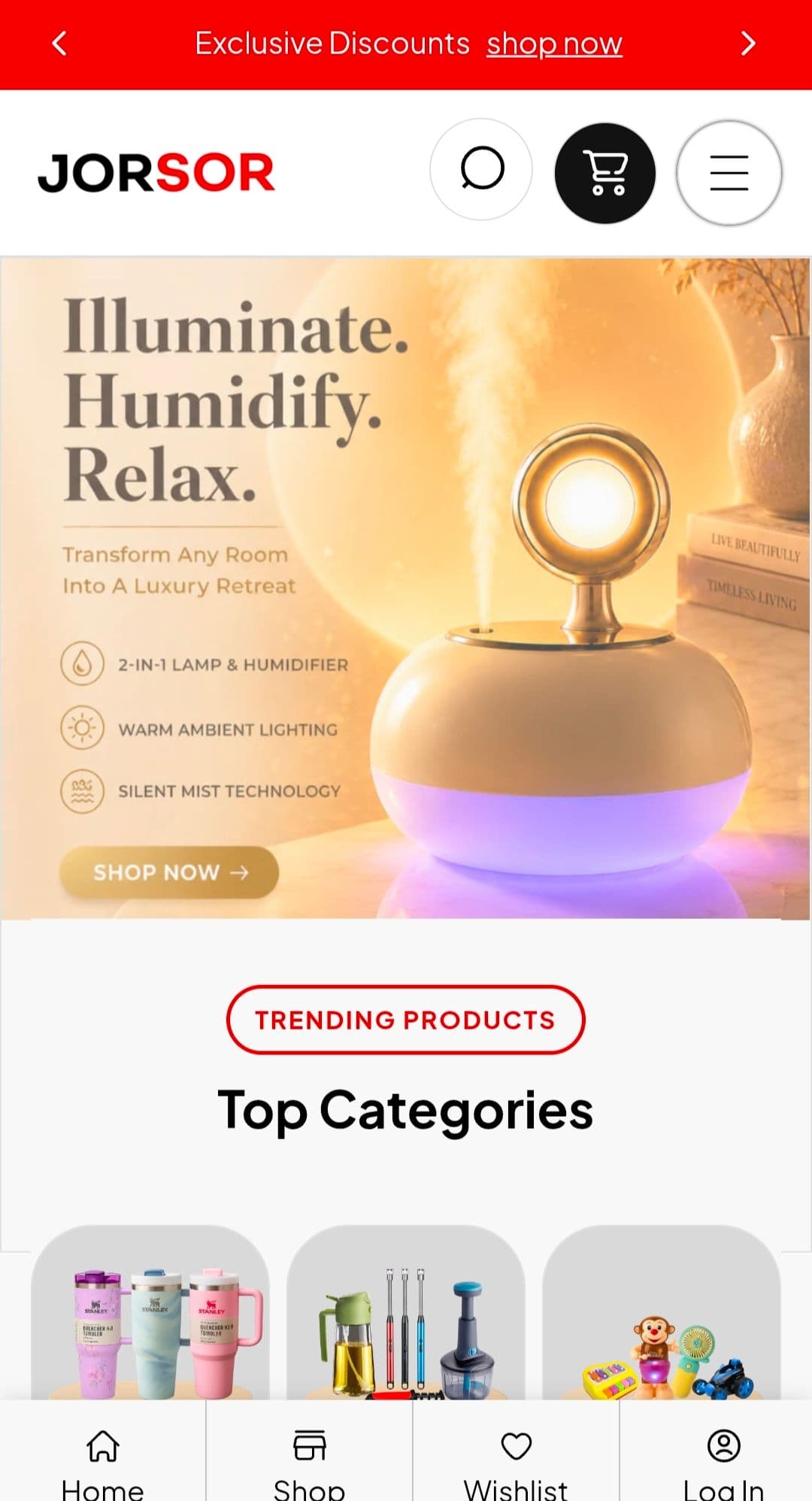 Mobile website design preview — Jorsor